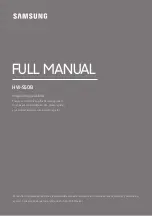 Samsung HW-S50B Full Manual preview