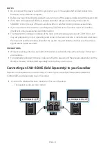 Preview for 14 page of Samsung HW-T40M Full Manual