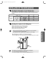 Preview for 18 page of Samsung I.C.E. PAD RH269LBSH Owner'S Manual And Installation