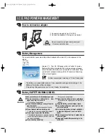 Preview for 39 page of Samsung I.C.E. PAD RH269LBSH Owner'S Manual And Installation