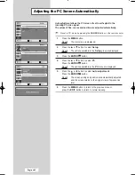 Preview for 42 page of Samsung LA15S51B Owner'S Instructions Manual