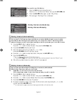 Preview for 10 page of Samsung LA26R71BDX Owner'S Instructions Manual