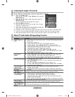 Preview for 62 page of Samsung LA32R8 Owner'S Instructions Manual