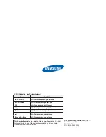 Preview for 3 page of Samsung LA40A680M1R Service Manual