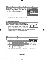 Preview for 26 page of Samsung LA40N8 Owner'S Instructions Manual