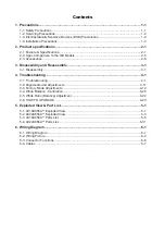 Preview for 2 page of Samsung LE19A65 A Series Service Manual