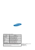 Preview for 3 page of Samsung LE19A65 A Series Service Manual