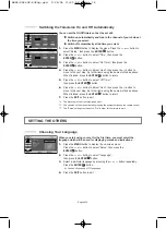 Preview for 16 page of Samsung LE23T51B Owner'S Instructions Manual