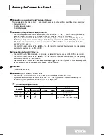 Preview for 9 page of Samsung LE26R53BD Owner'S Instructions Manual