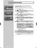 Preview for 24 page of Samsung LE26R53BD Owner'S Instructions Manual