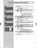 Preview for 52 page of Samsung LE26R53BD Owner'S Instructions Manual