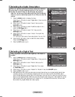 Preview for 42 page of Samsung LE32A556 User Manual