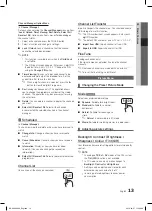 Preview for 13 page of Samsung LE32C630 K1WXXC User Manual