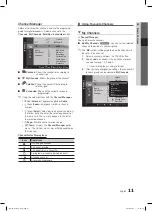 Preview for 11 page of Samsung LE32C630K1W User Manual