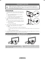 Preview for 14 page of Samsung LE32D400 User Manual