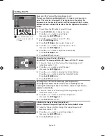 Preview for 26 page of Samsung LE32R71B Owner'S Instructions Manual