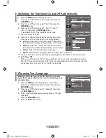 Preview for 28 page of Samsung LE37A616 User Manual