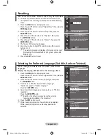 Preview for 46 page of Samsung LE37A616 User Manual