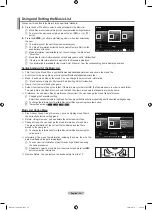 Preview for 36 page of Samsung LE40A756R Manual