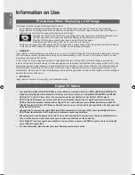 Preview for 2 page of Samsung LE40B620R3W User Manual