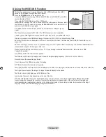 Preview for 46 page of Samsung LE46A900 User Manual