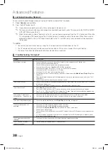 Preview for 38 page of Samsung LE60C650L1K User Manual