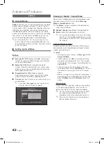 Preview for 42 page of Samsung LE60C650L1K User Manual