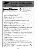 Preview for 72 page of Samsung LED 6600 series User Manual