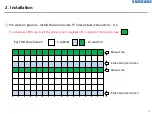 Preview for 22 page of Samsung LH080XPRZAS/PZ Installation Manual