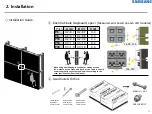 Preview for 25 page of Samsung LH080XPRZAS/PZ Installation Manual