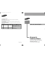 Samsung LN-S2641D Owner'S Instructions Manual preview