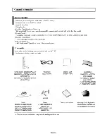 Preview for 4 page of Samsung LN-S2651D Owner'S Manual