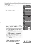 Preview for 52 page of Samsung LN-T2332H Owner'S Instructions Manual