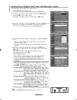 Preview for 54 page of Samsung LN-T3753H Owner'S Instructions Manual