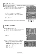 Preview for 43 page of Samsung LN-T4669FX - 46" LCD TV Owner'S Instructions Manual