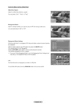 Preview for 70 page of Samsung LN-T4669FX - 46" LCD TV Owner'S Instructions Manual