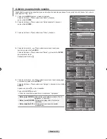 Preview for 225 page of Samsung LN-T7081F Owner'S Instructions Manual