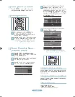 Preview for 8 page of Samsung LN19B650 - 19" LCD TV Quick Setup Manual