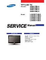 Samsung LN23R71BAX Service Manual preview