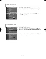 Preview for 32 page of Samsung LN26T71BD Owner'S Instructions Manual