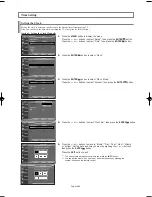 Preview for 42 page of Samsung LN26T71BD Owner'S Instructions Manual