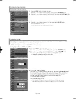 Preview for 50 page of Samsung LN26T71BD Owner'S Instructions Manual