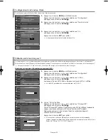 Preview for 110 page of Samsung LN26T71BD Owner'S Instructions Manual