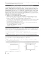 Preview for 2 page of Samsung LN320530 User Manual