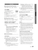 Preview for 15 page of Samsung LN320530 User Manual