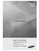 Samsung LN32B360 User Manual preview