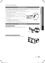 Preview for 33 page of Samsung LN32C530 User Manual