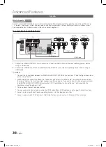 Preview for 36 page of Samsung LN32C550J1F User Manual