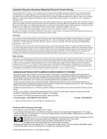 Preview for 2 page of Samsung LN40A540P2F User Manual