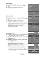 Preview for 22 page of Samsung LN40A540P2F User Manual